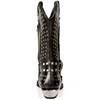 New Rock - M7928S1 Cowboy Boots - Black/Grey Product image